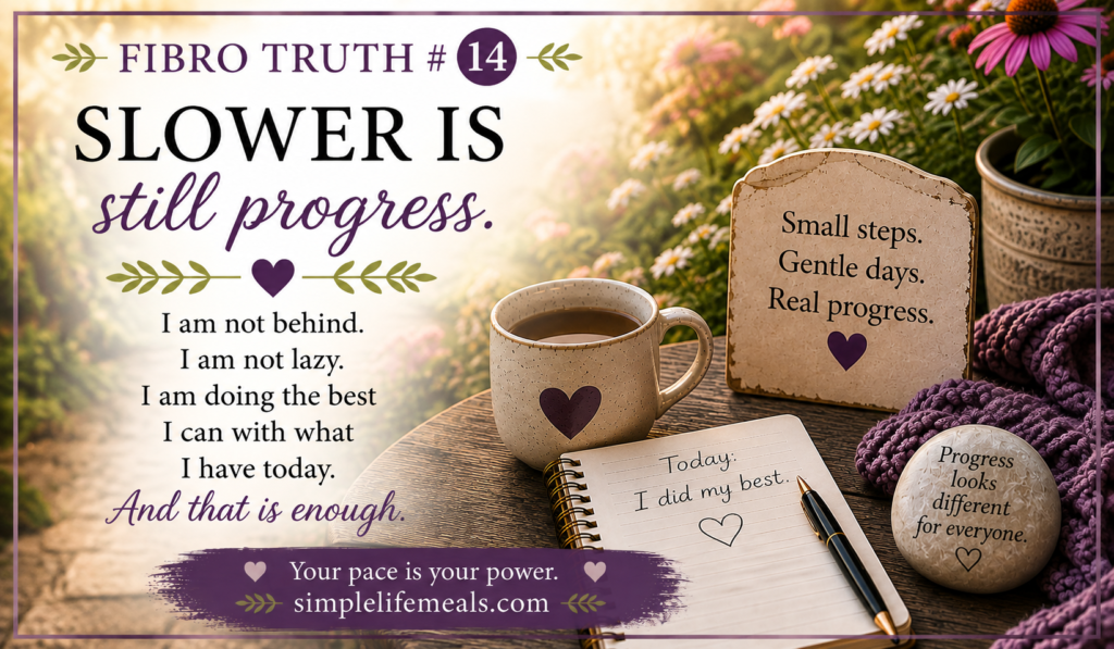 Fibro #14 | Slower is Still Progress